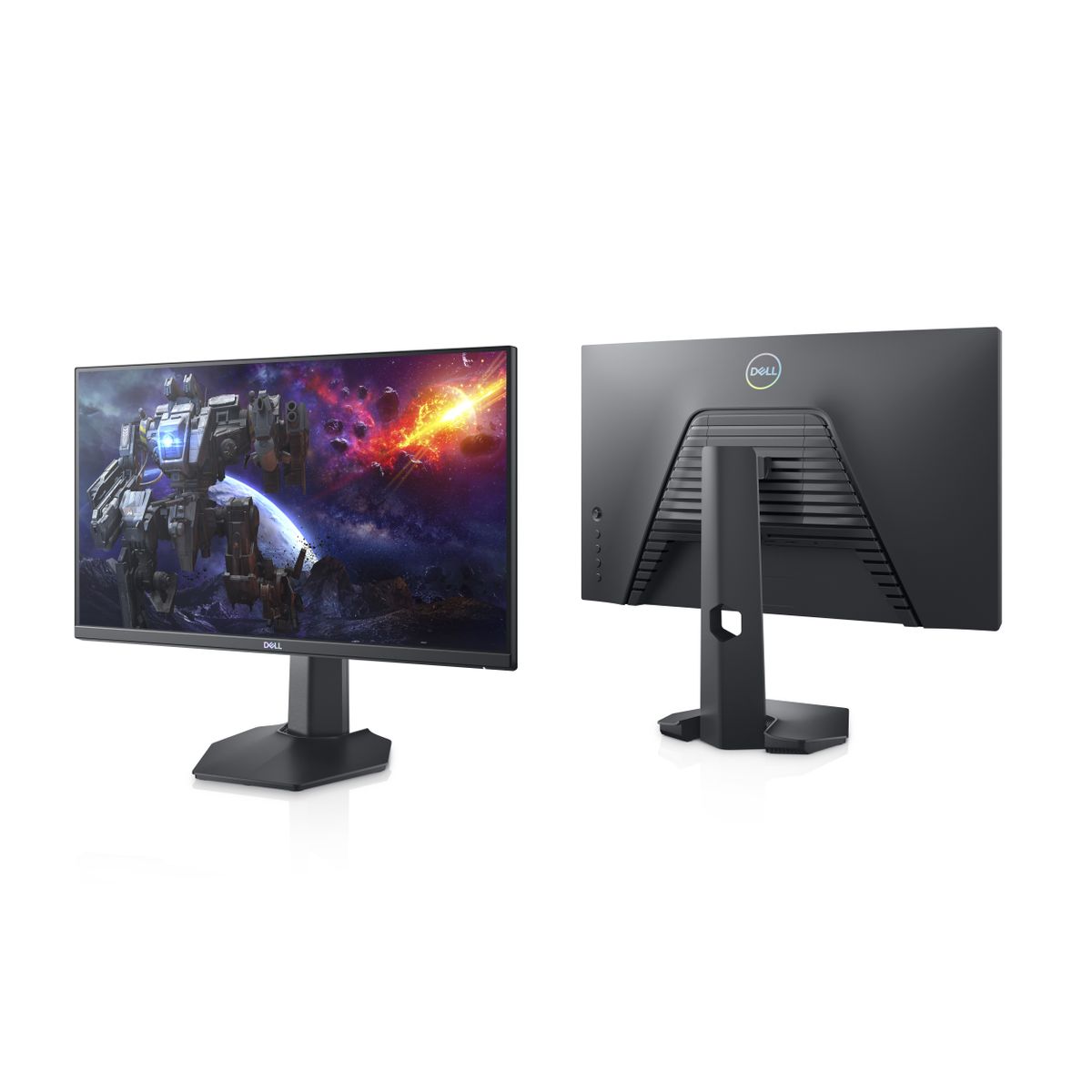 Dell S2421HGF 24" Gaming Monitor FHD 1920x1080 144Hz TN entspiegelt 16:9 FreeSync 1ms höhenverstellbar/neigbar Lautsprecher VESA DisplayPort HDMI/silber