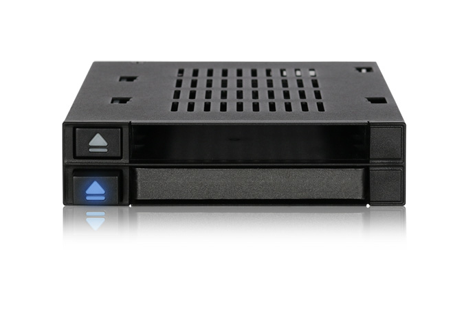 Icy Dock MB522SP-B 2-Bay HDD/SSD Dockingstation, SATA 6 Gbit/s, 2,5/3,5 Zoll, Hot-Swap, Schwarz