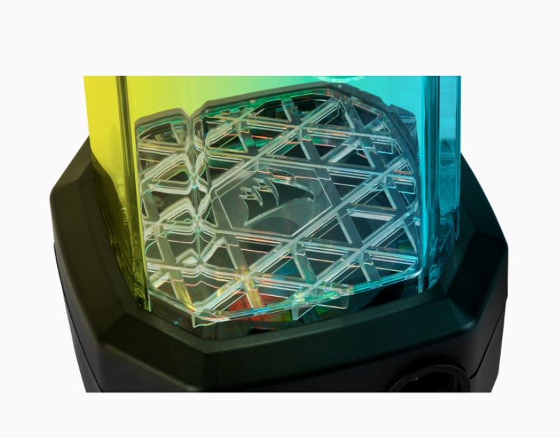 Corsair Hydro X Series XD5 RGB Pump/Reservoir Combo - D5 PWM Pump - 330ml Reservoir - Ten Individually Addressable RGB LEDs - Temperature Sensor - Black CX-9040006-WW