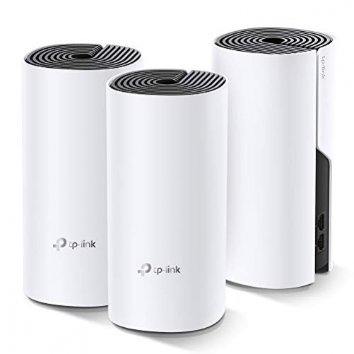 TP-Link Deco M4 Mesh Wi-Fi Set AC1200 Wi-Fi home network walkthrough coverage up to 370m² 2x Gigabit ports 3x pack