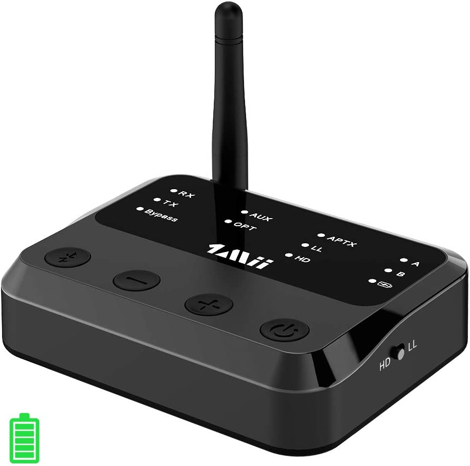 1mii Bluetooth Adapter PC TV Bluetooth Transmitter aptX HD Optical Koaxial RCA AUX 3,5mm USB