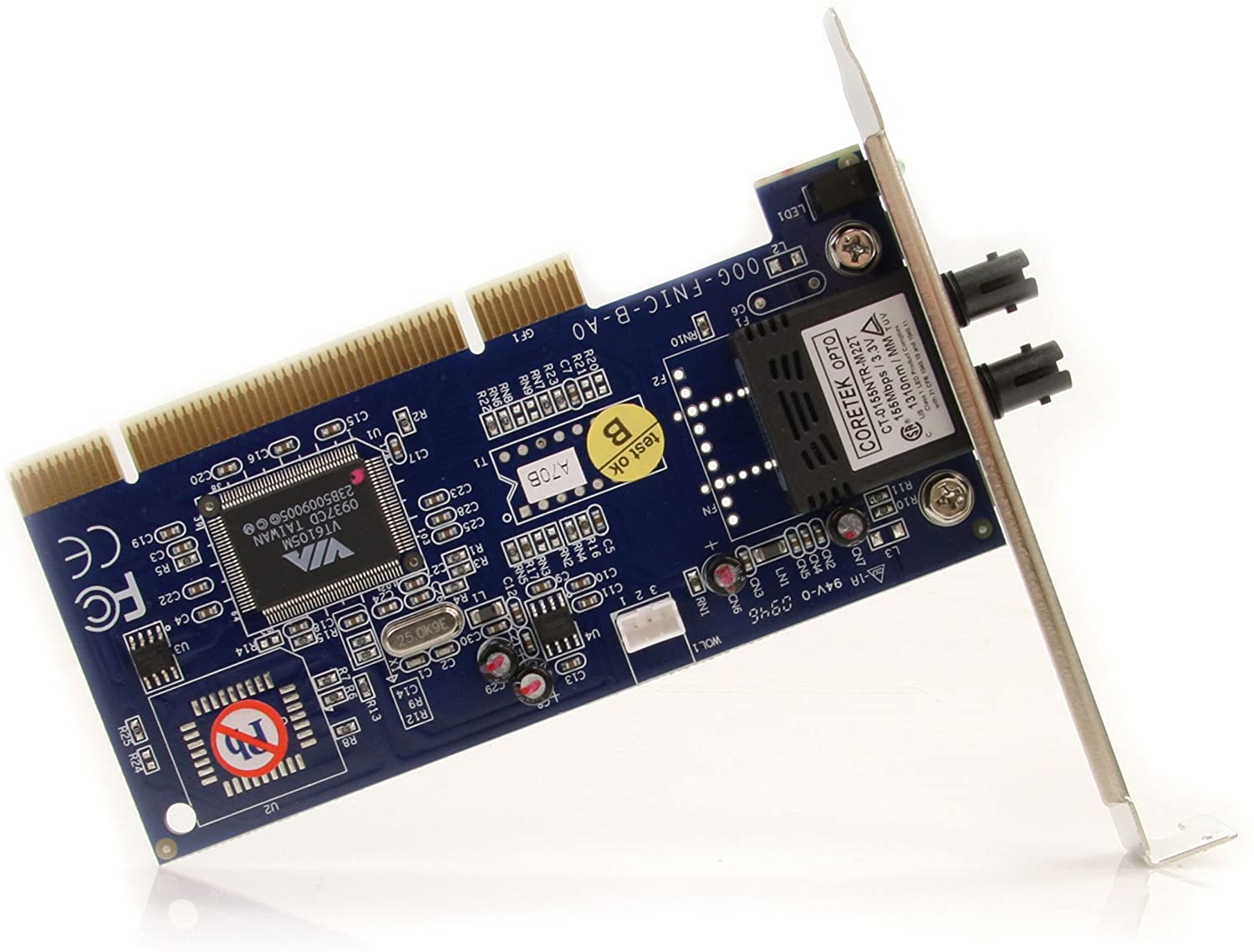 StarTech.com LWL / Glasfaser PCI 100 Mbit/s - Multimode ST Fiber Ethernet Karte - 2km