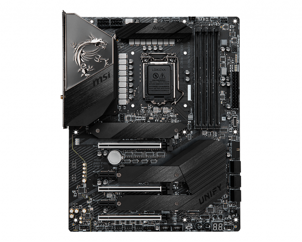 MSI MEG Z490 UNIFY Motherboard Intel Z490 LGA 1200 ATX