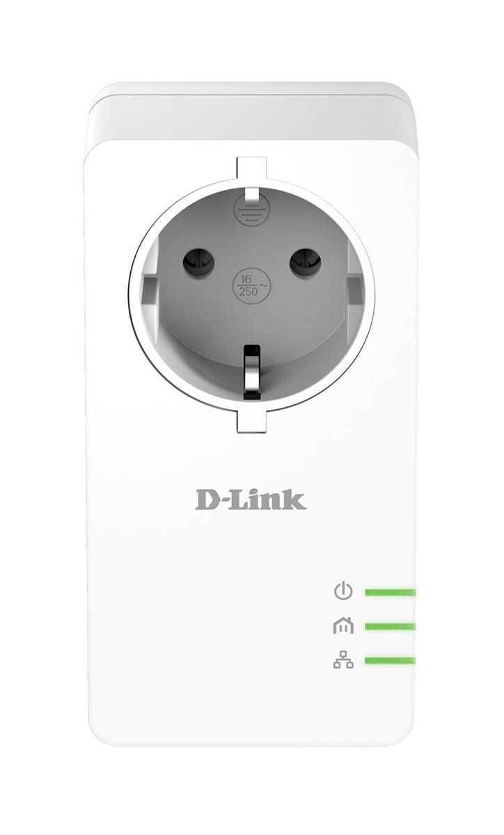 D-Link DHP-P601AV 1000Mbit/s Eingebauter Ethernet-Anschluss 2Stücke