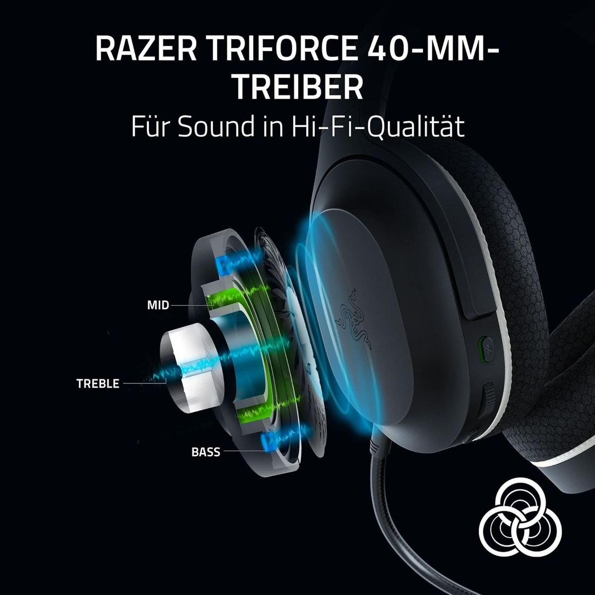 Razer Barracuda X Roblox Ed. Gaming & Mobile Headset Dual Wireless + 3.5mm Virtual 7.1 Surround-Sound Multi-Plattform