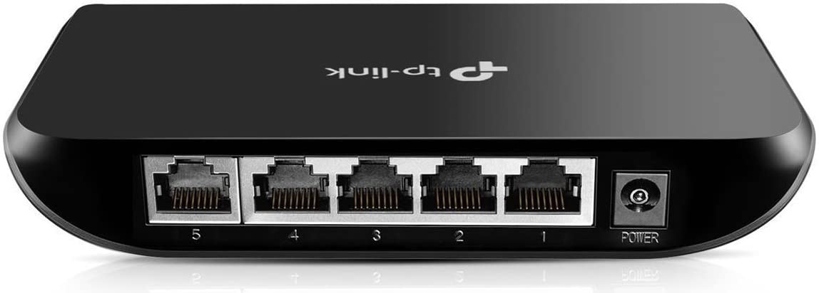 TP-Link Unmanaged 5-Port-Gigabit-Desktop-Switch 5 10/100/1000M-RJ45-Ports