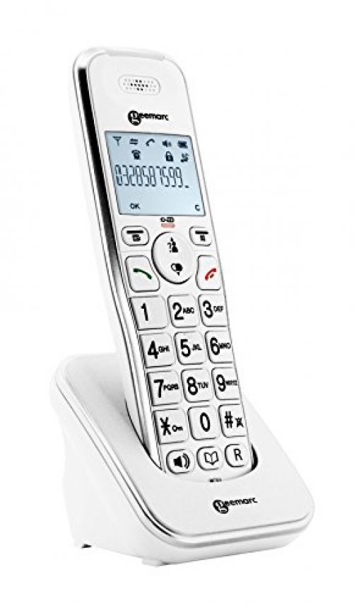 Geemarc Zusatz AmpliDECT 295 schnurloses Schwerhörigentelefon Deutsche