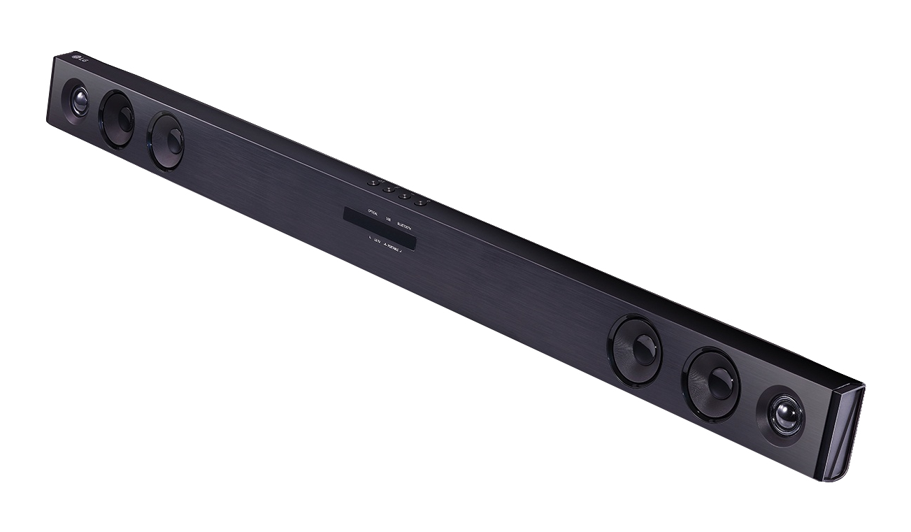 LG SJ3 Soundbar SJ3 2.1 300 W SSync BT OTT. SUBW Bluetooth-Fernbedienung, Schwarz