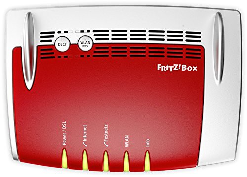AVM FRITZ!Box 7490 WLAN AC + N Router DE VDSL/ADSL DECT-Basis 4 Gigabit-LAN