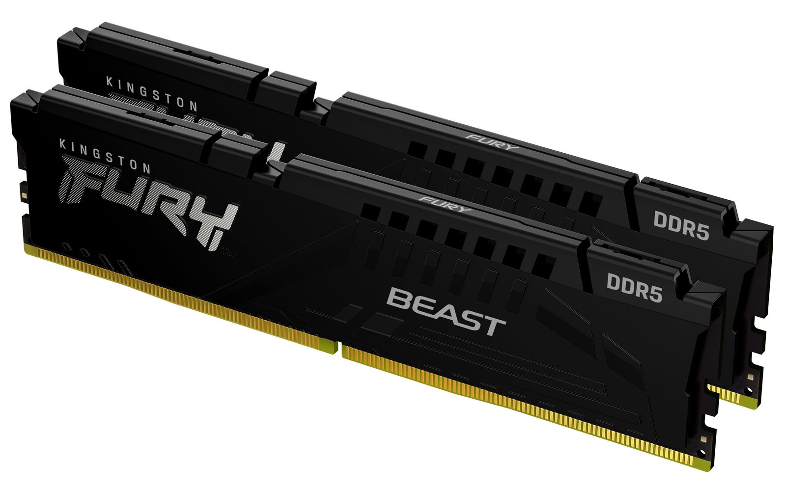 Kingston FURY Beast KF560C36BBEK2-16 16GB (2x8GB) DDR5 6000 MT/s CL36 DIMM, Black, EXPO