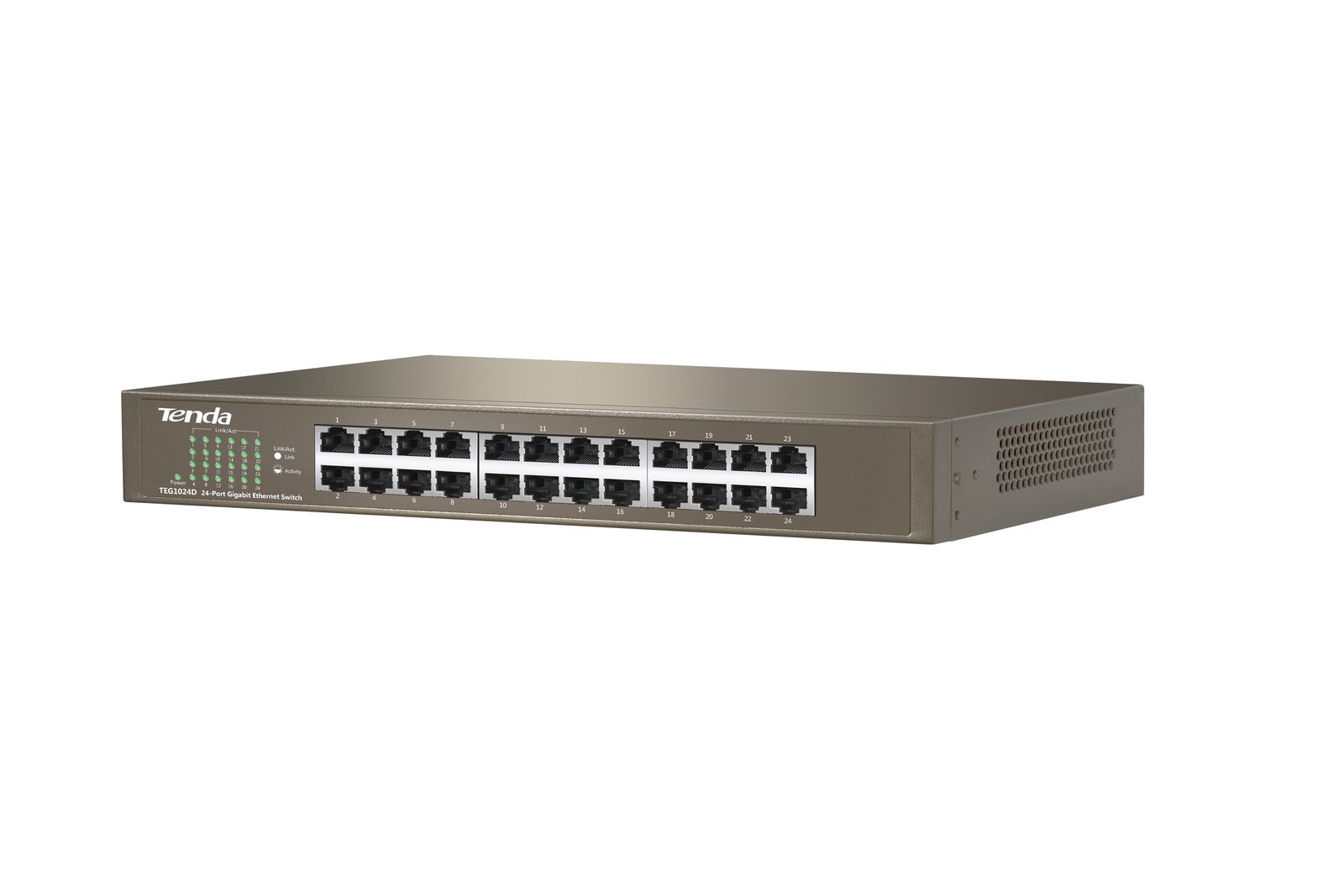 Tenda 24-port Gigabit Ethernet Switch Unmanaged