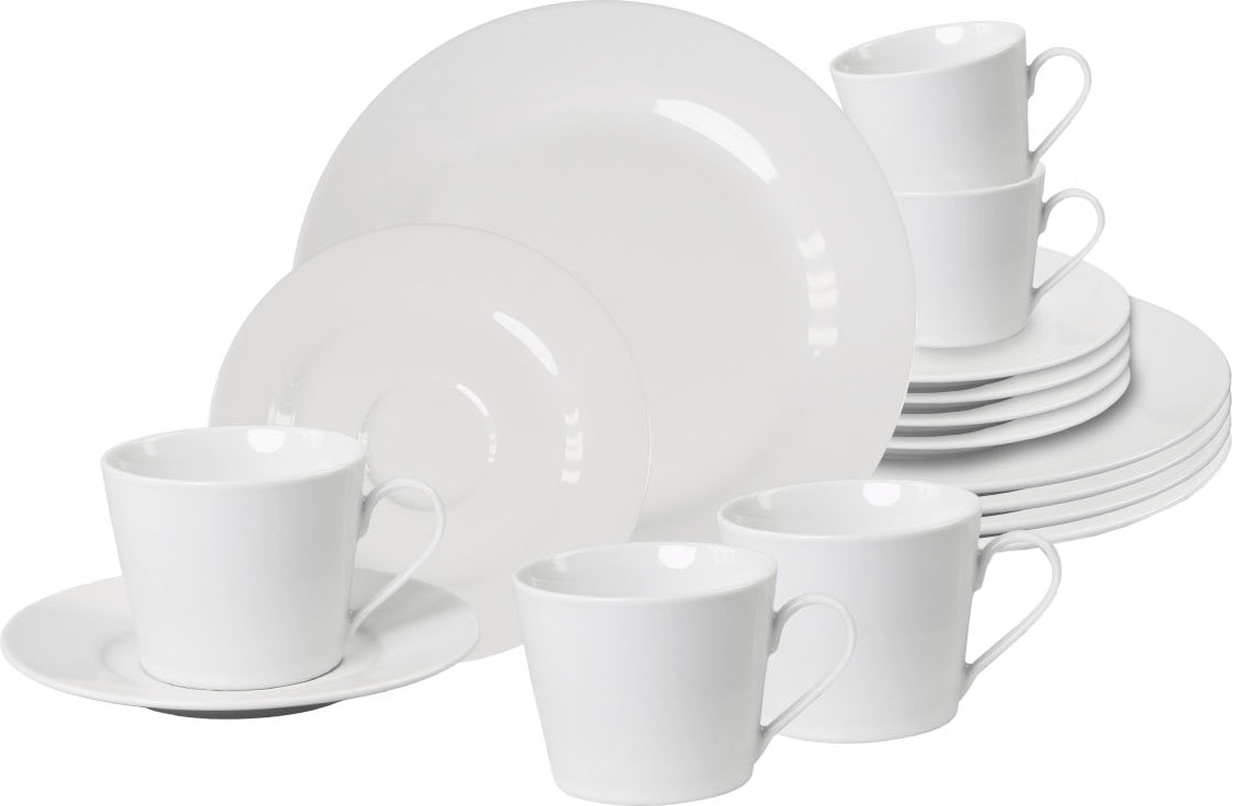 Ritzenhoff & Breker CONICO Bianco Kaffeeservice 18-teilig Porzellan 77032