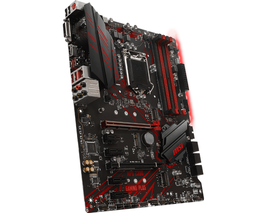 MSI MPG Z390 Gaming Plus Intel Z390 LGA 1151 (Socket H4) ATX