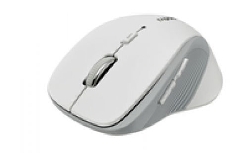 rapoo 3910 Optische 1.000 DPI 2.4GHz RF Wireless Maus Ergonomisch weiß/grau