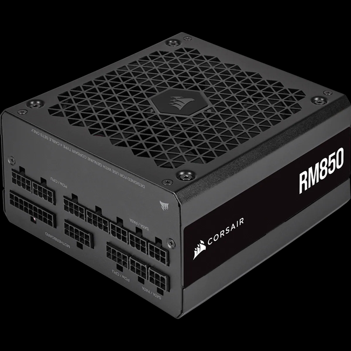 Corsair RM850 Netzteil 850 W, ATX Voll modular, 80 PLUS Gold, 14 cm Lüfter, 24-pin ATX, Schwarz, EU