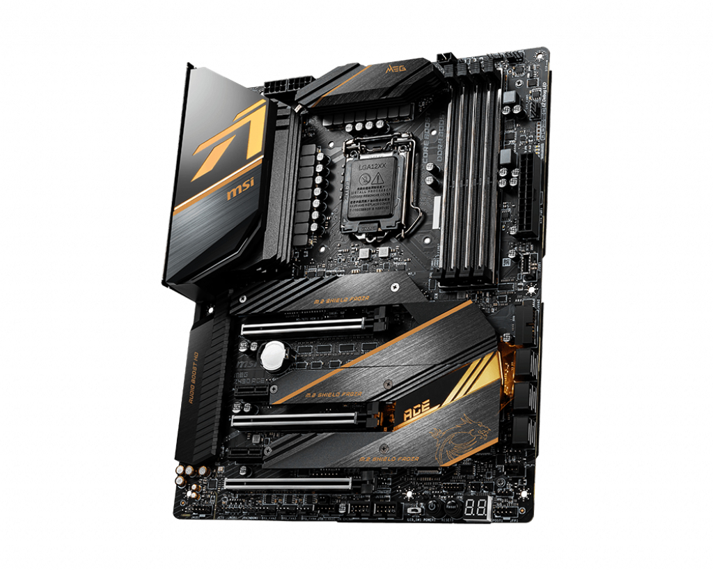 MSI MEG Z490 ACE Motherboard Intel Z490 LGA 1200 (Socket H5) ATX