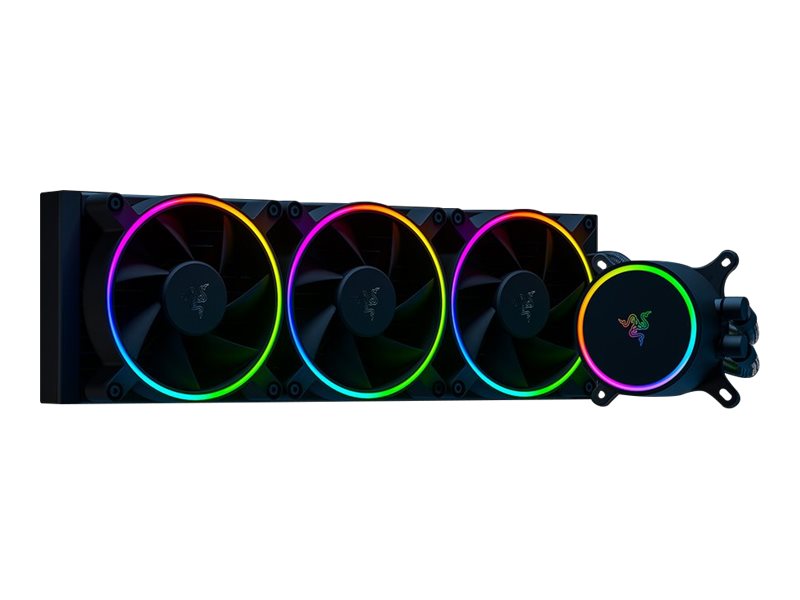 Razer Hanbo Chroma RGB AIO Liquid Cooler 360mm aRGB Pump Cap