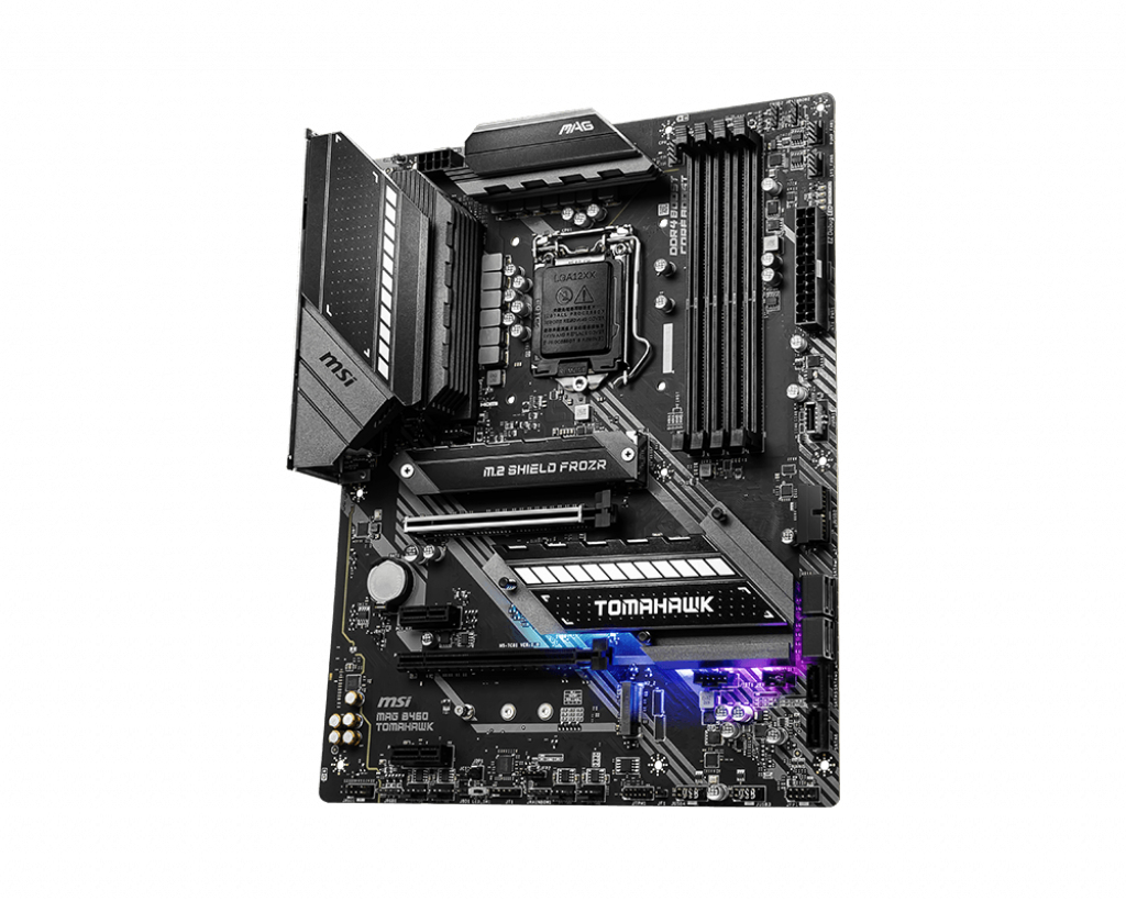 MSI MAG B460 TOMAHAWK Motherboard Intel B460 LGA 1200 ATX