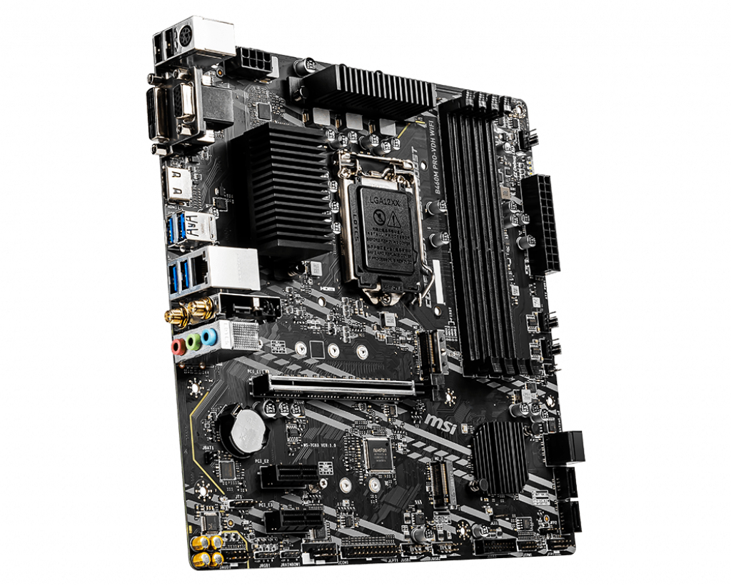 MSI B460M PRO-VDH WIFI Motherboard Intel B460 LGA 1200 micro ATX