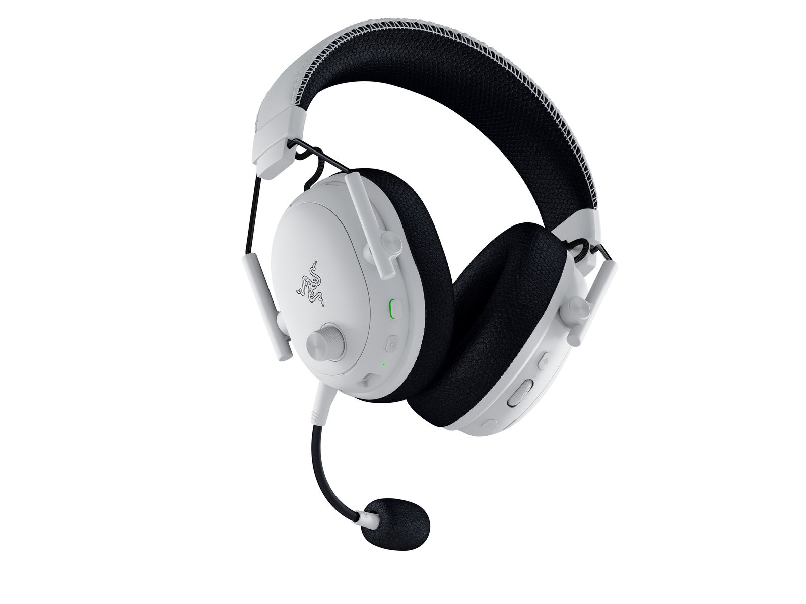 Razer BlackShark V3 Pro Gaming Headset Kabellos & Verkabelt, Bluetooth, USB-C & 3,5 mm, Weiß, THX Spatial Audio, Hybrid ANC, Boom-Mikrofon, 70h Akku