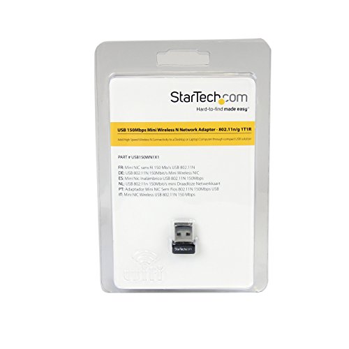 StarTech.com Netzwerk-Adapter (USB; 150 Mbps; Mini Wireless N)