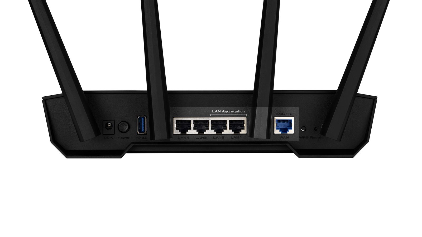 ASUS TUF Gaming AX3000 V2 Dual Band WLAN Gaming Router (WiFi 6, bis zu 3000 Mbit/s, Mobile Game Mode, 2,5Gbit/s Port, AiMesh, AiProtection Pro)