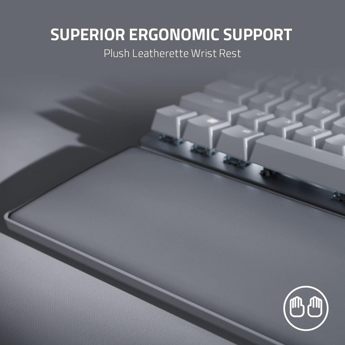 Razer Pro Type Ultra Gaming Keyboard Dual Wireless Yellow Switches US-Layout ANSI