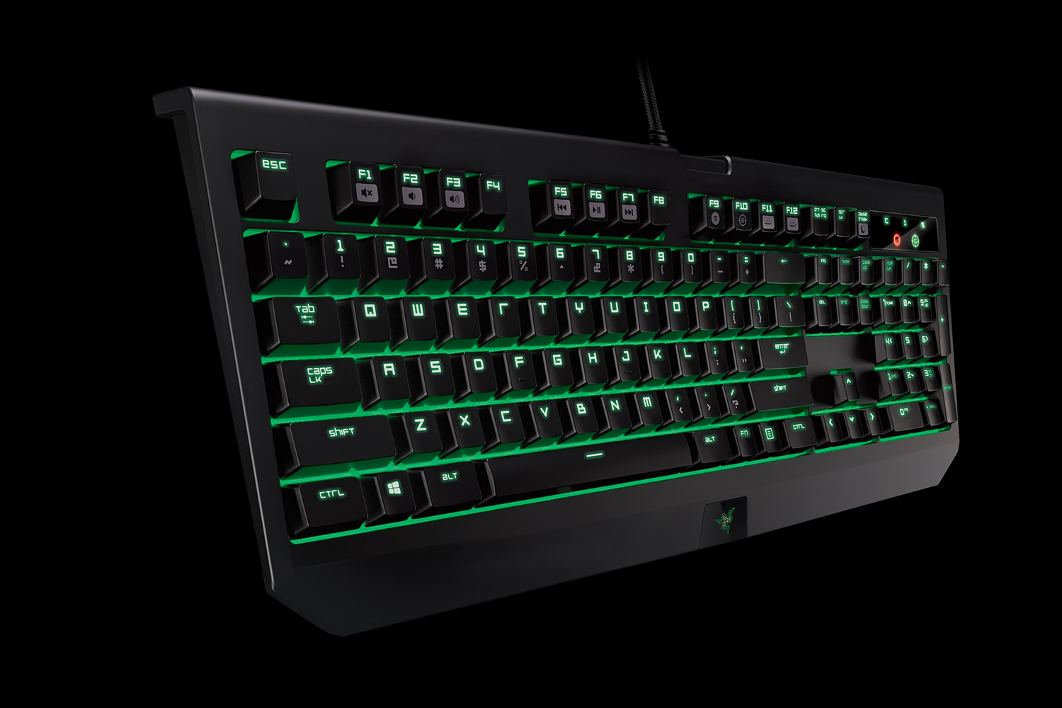 RAZER BlackWidow Ultimate Stealth Gaming Tastatur Wired (USA Layout - QWERTY)