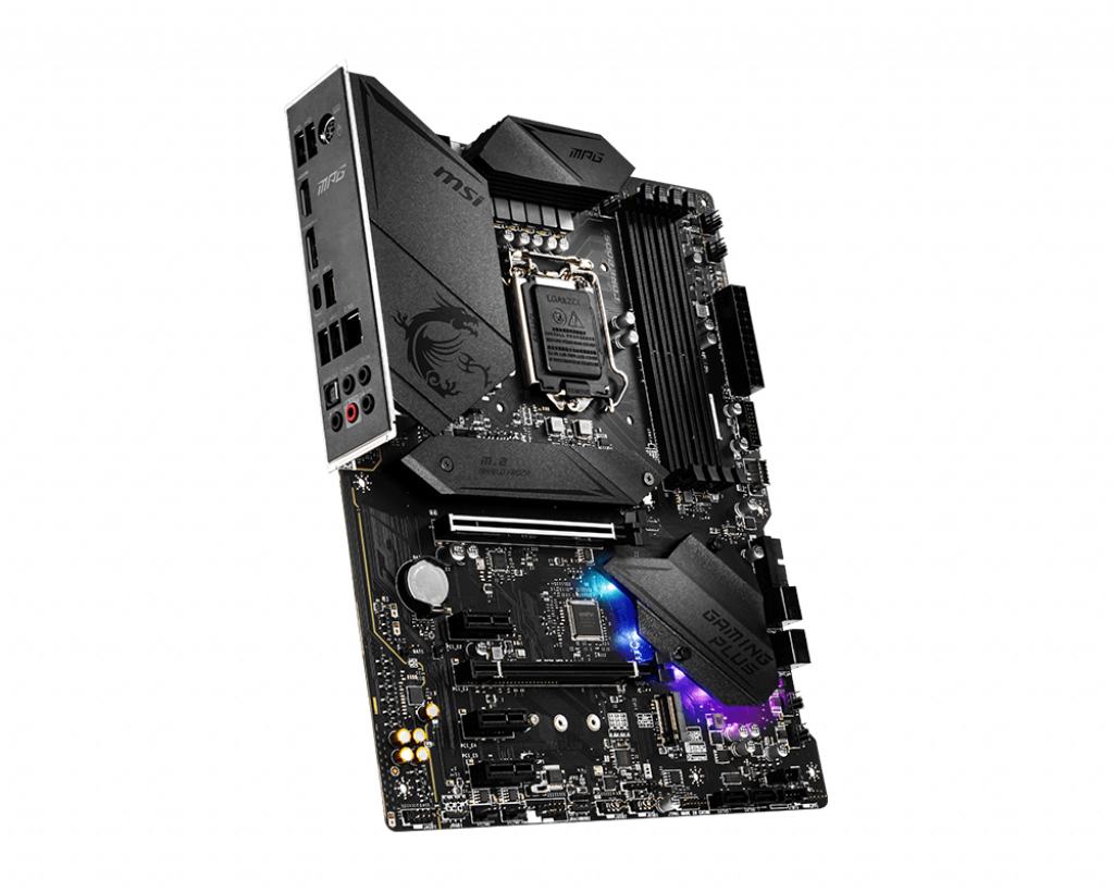MSI MPG Z490 GAMING PLUS Motherboard Intel Z490 LGA 1200 ATX