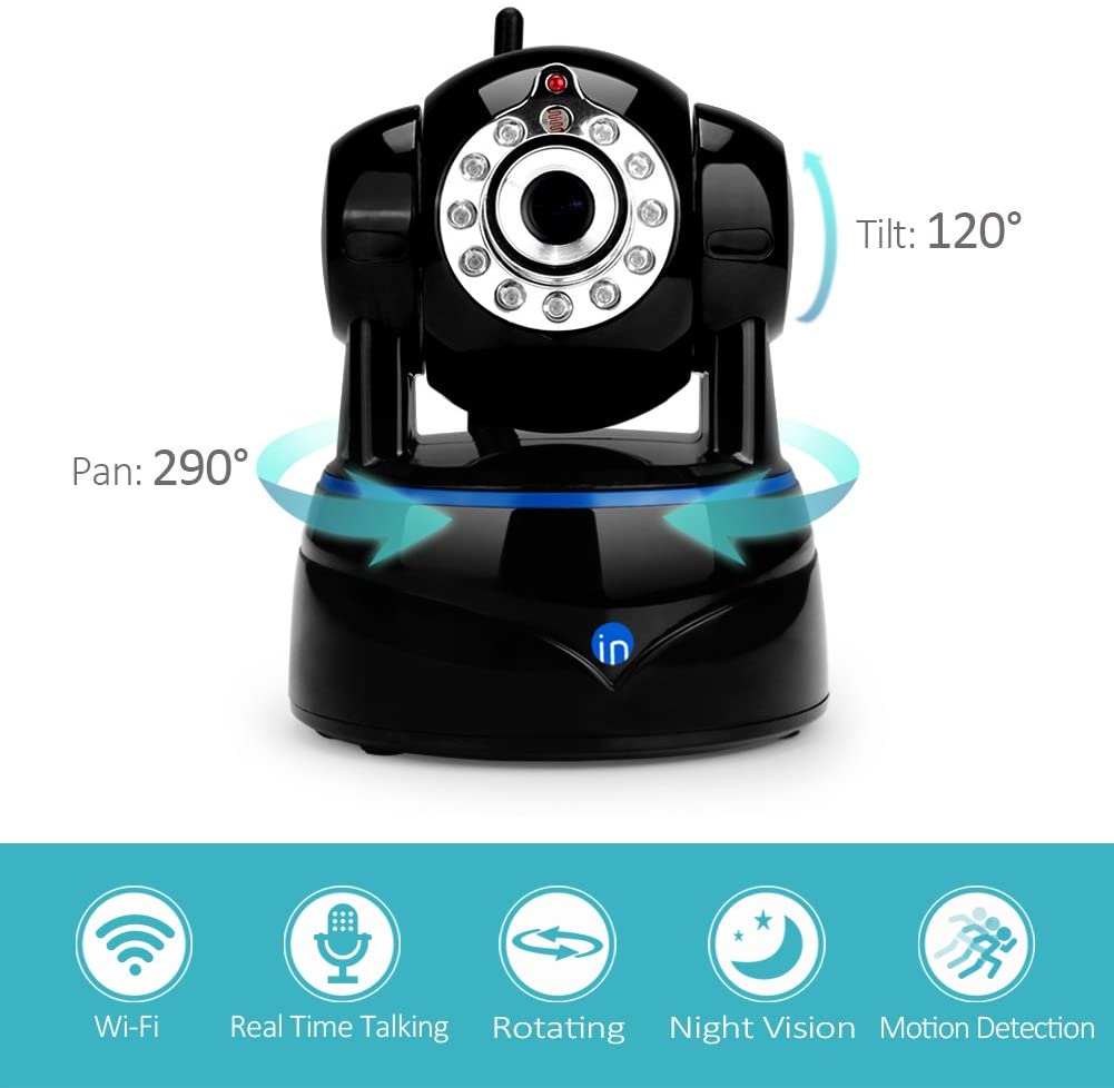 IDEA Next 1080P Wi-Fi IP Camera IP Night Vision Motion Detection Micro SD slot