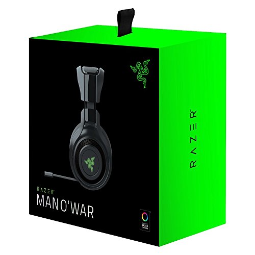 Razer ManO'War 7.1 Wireless Surround Gaming Headset für PC & Mac & PS4 schwarz