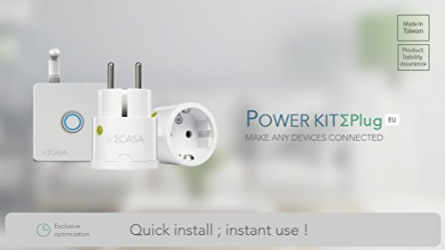 ΣCASA Plug Smart Plug White 2200 W