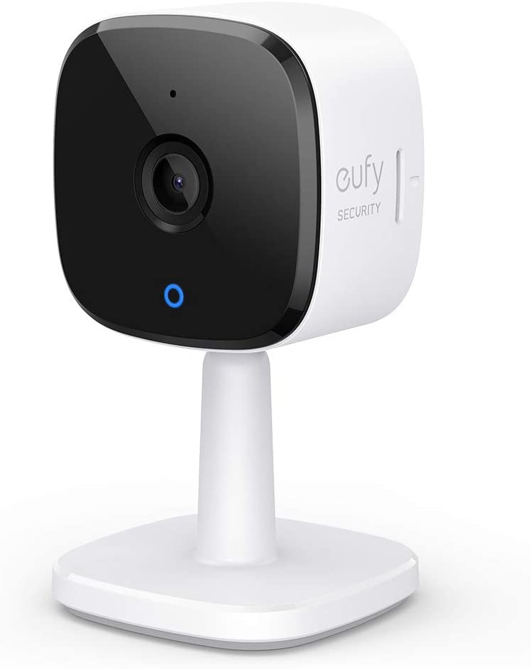 eufy Security Solo IndoorCam C24 2K Plug-In Indoor Surveillance Camera WLAN Person Detection IP Camera Voice Assistant Motion Sensor Night Vision HomeBase Not Compatible