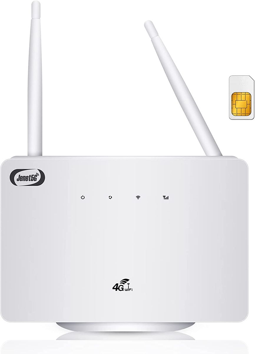 JENET5G 4G LTE CPE Router SIM Karten Slot 4G Router tragbarer SIM LTE Router 1 RJ45 CAT4 Port Universal für alle mobilen Geräte