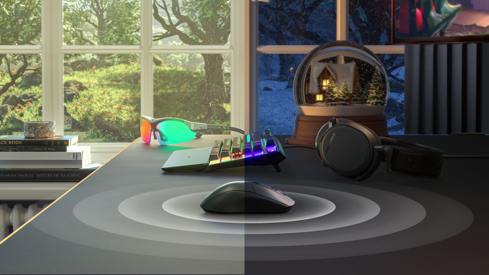 Steelseries Rival 3 Wireless Maus Gaming rechts RF Wireless + Bluetooth Optisch 18000 DPI