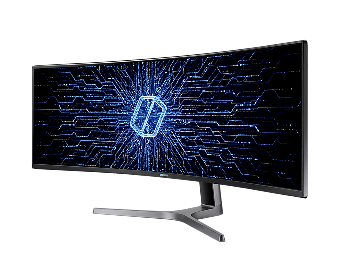 Samsung Odyssey Ultra Wide DQHD Gaming Monitor C49RG94SSR 49" VA-Panel QLED DQHD-Auflösung HDR1000 AMD FreeSync 2 HDR Bildwiederholrate 120 Hz Reaktionszeit 4 ms Samsung Odyssey Ultra Wide DQHD Gaming Monitor C49RG94SSR 49" VA-Panel QLED DQHD-Auflösung HDR1000 AMD FreeSync 2 HDR Bildwiederholrate 120 Hz Reaktionszeit 4 ms
