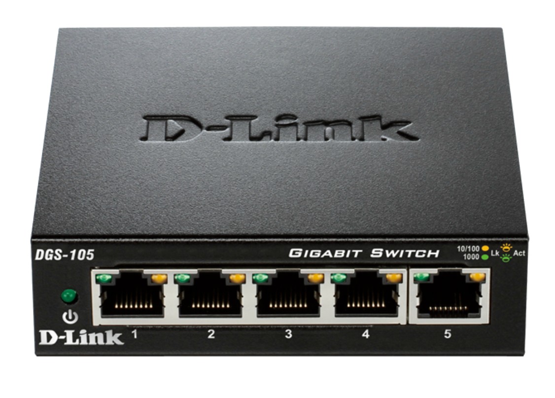 D-LINK 5-Port Layer2 Gigabit Switch