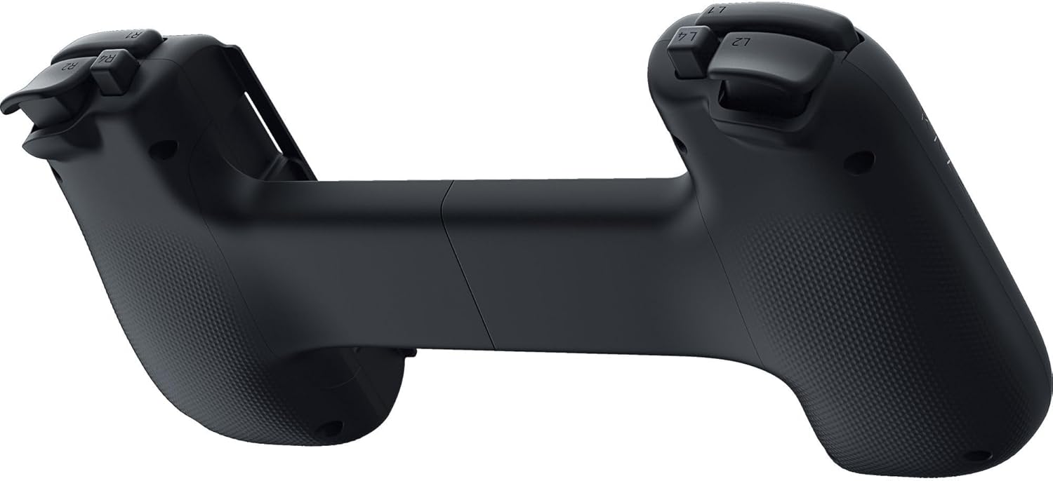 Razer Kishi V2 - USB-C Mobile Gaming Controller für iPhone und Android (Mecha-Taktile Action-Tasten, D-Pad, Analogsticks, 3,5mm Audioanschluss, Low-Latency, RGB) Schwarz