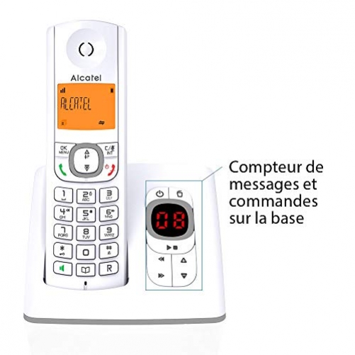ALCATEL F530 DECT-Telefon Anrufer-Identifikation