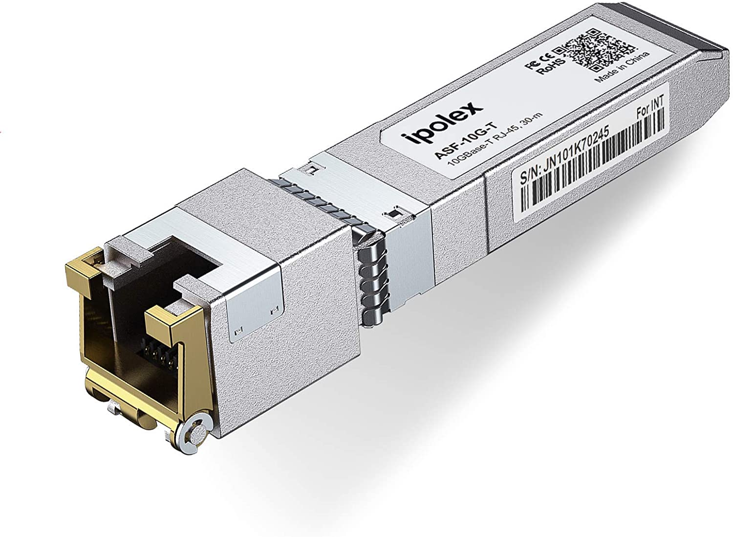 Ipolex for 10GbE SFP optic Fiber Transceiver
