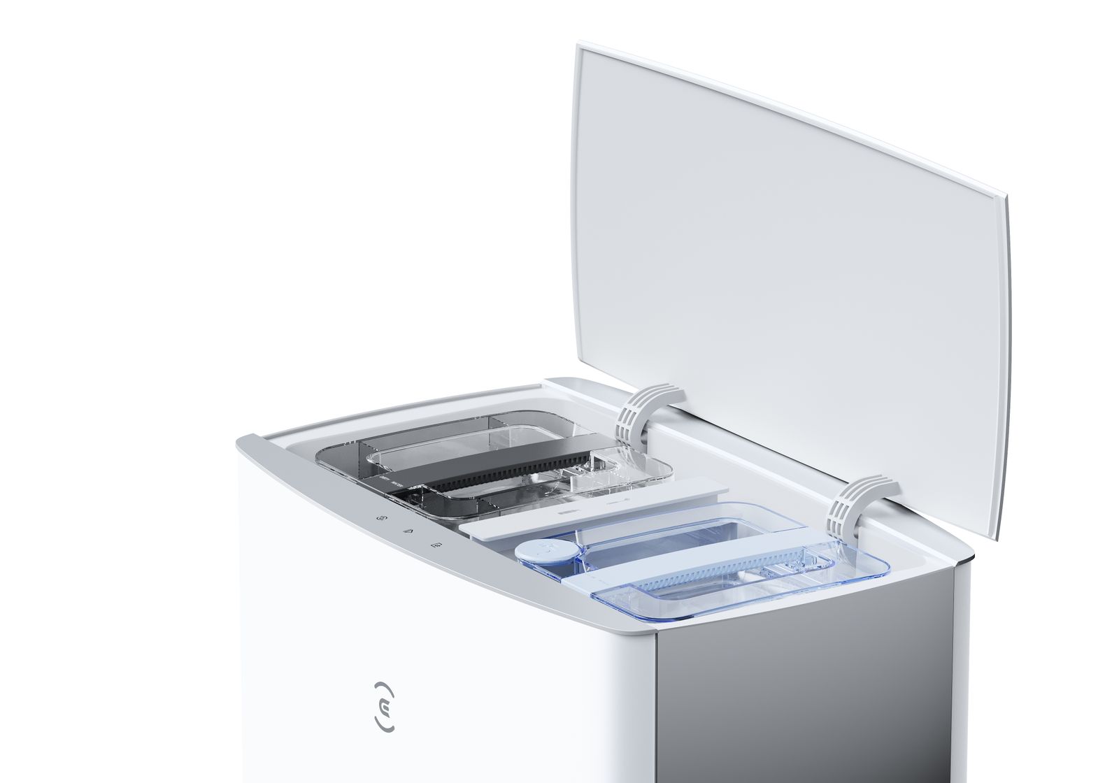 Ecovacs DEEBOT T10 Turbo Saugroboter & Wischroboter 3000 Pa, TURBO Station, OZMO Turbo 2.0, 5200 mAh, WLAN, HD-Kamera Nachtsicht, AIVI, Weiß