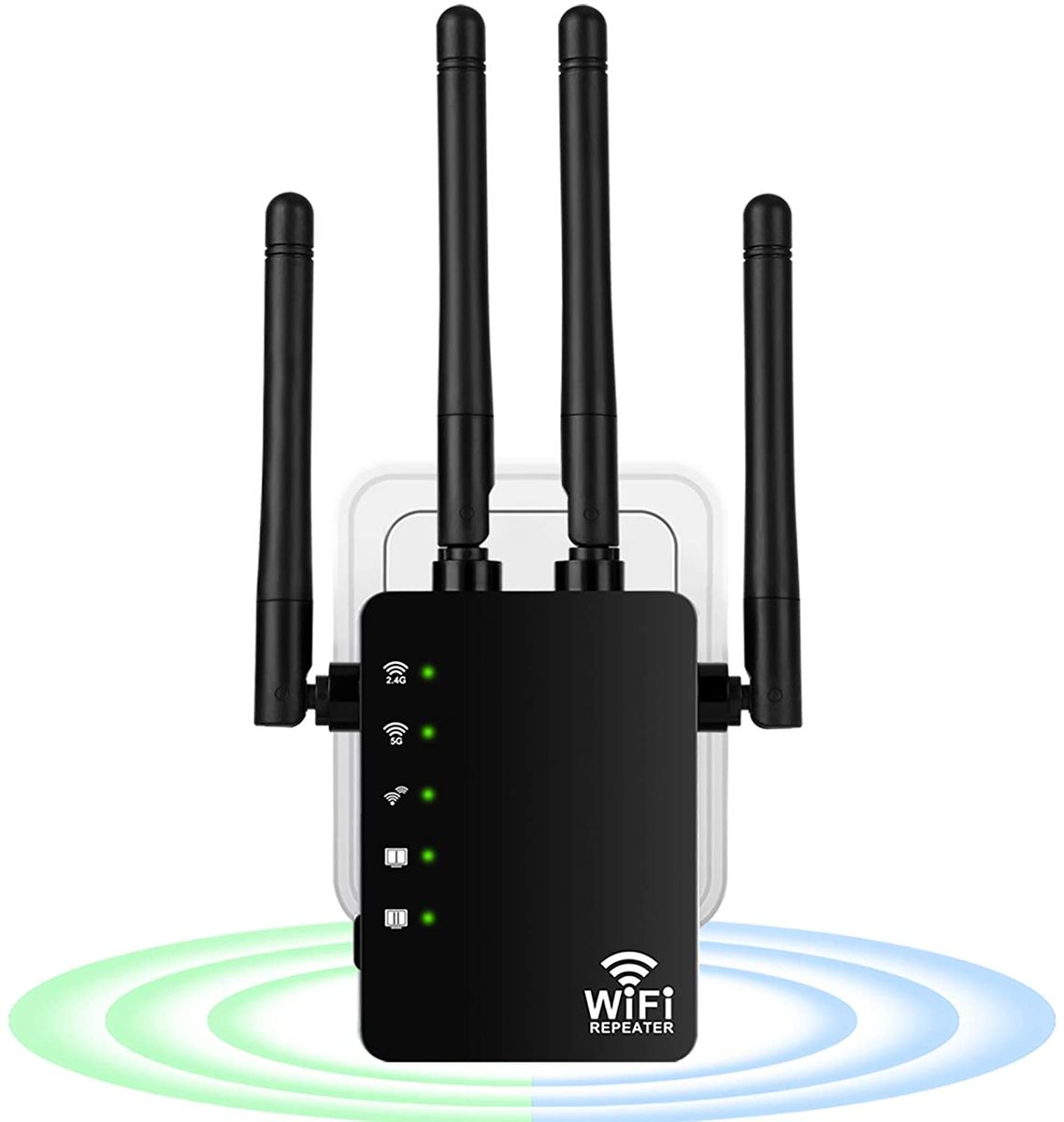 Aigital WiFi Repeater Modem Black