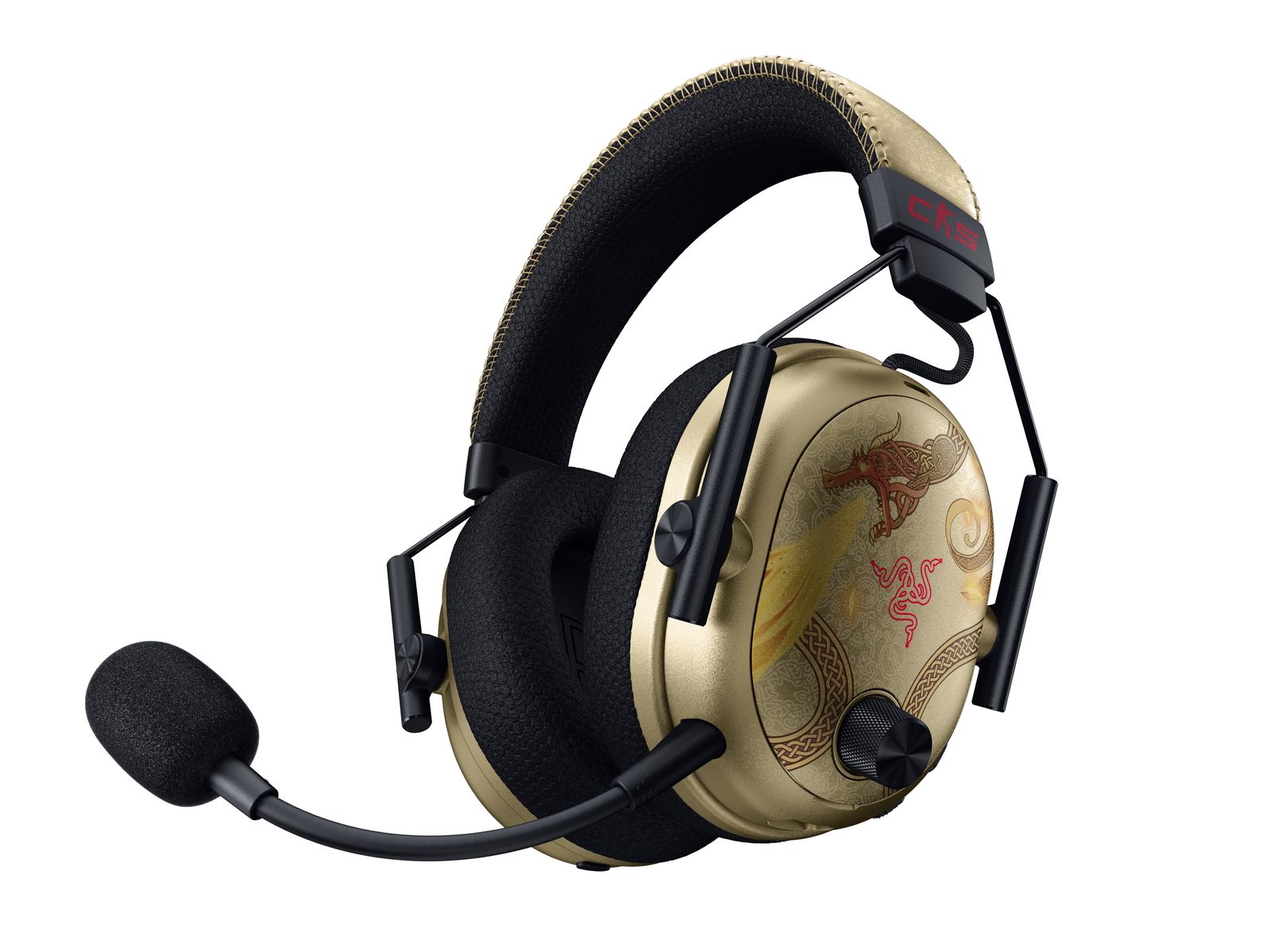 Razer BlackShark V3 Pro Counter-Strike 2 Edition Gaming Headset Kabellos & Verkabelt Bluetooth 5.3 USB-A USB-C Ladeport 70 h Akku Boom-Mikrofon Schwarz