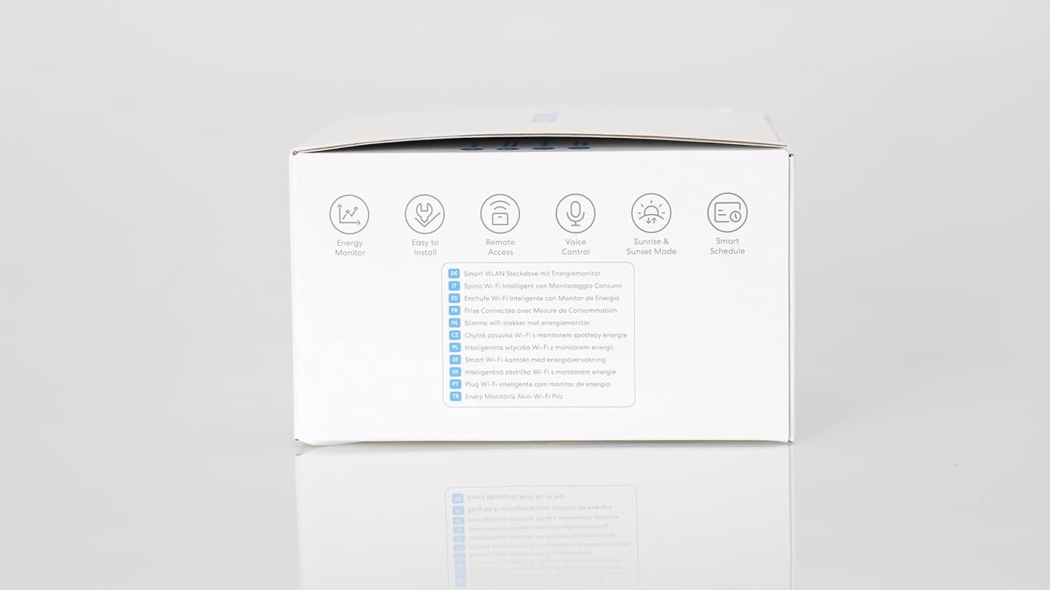 Meross Italienische Smart-Steckdose, Energieüberwachung, WLAN-Steckdose (Typ L) 16 A 3840 W, Fernbedienung, Überlastschutz, Timer-Funktion, kompatibel mit Alexa, Google Assistant, 2 Stück, 2,4 GHz 2St. Italien Plug Single Meross Italienische Smart-Steckdose, Energieüberwachung, WLAN-Steckdose (Typ L) 16 A 3840 W, Fernbedienung, Überlastschutz, Timer-Funktion, kompatibel mit Alexa, Google Assistant, 2 Stück, 2,4 GHz 2St. Italien Plug Single
