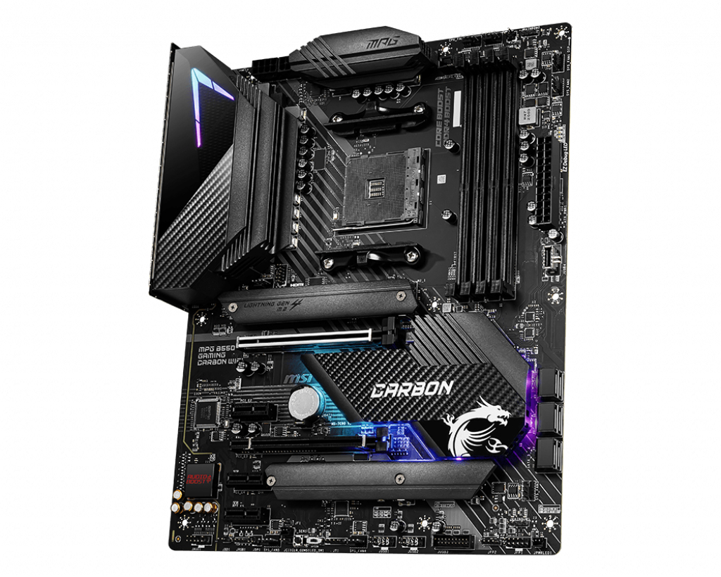 MSI Motherboard MPG B550 GAMING CARBON WIFI