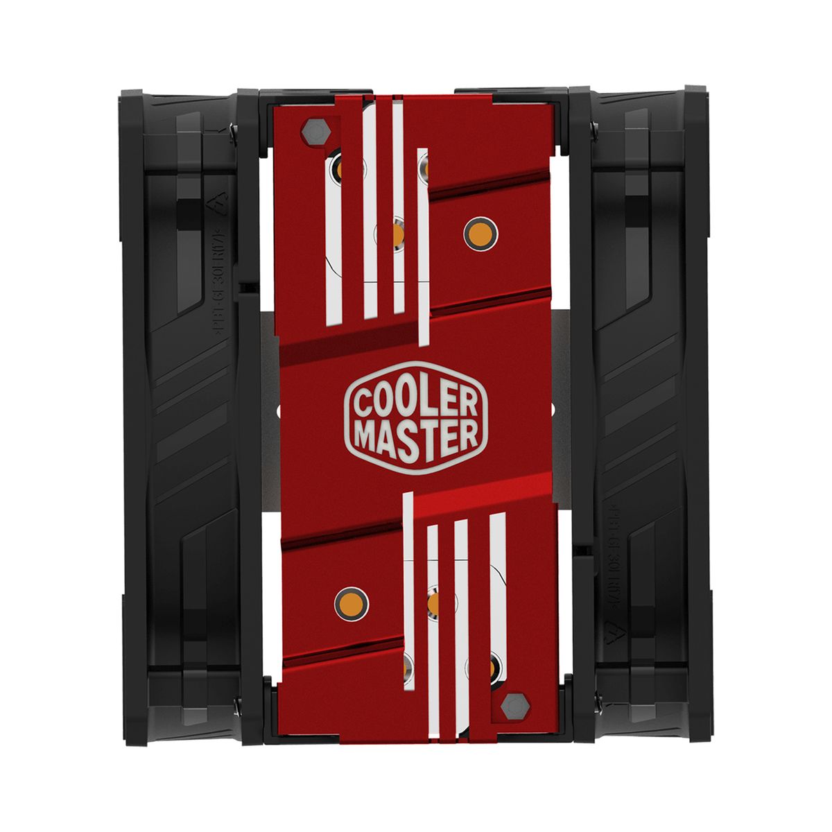 Cooler Master Hyper 212 LED Turbo ARGB Prozessor-Kühler, 120 mm, 650-1800 RPM, PWM, 62 cfm, 2x Lüfter, Schwarz/Silber