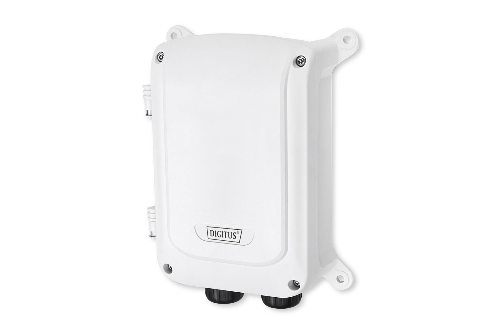 DIGITUS Outdoor PoE+ Netzwerk-Switch - 4 PoE-Ports + 1x Uplink - 100 MBit/s - Reichweite bis 250 m im EX-Mode - IP67 Outdoor - 100 MBit/s - 4+1 Port