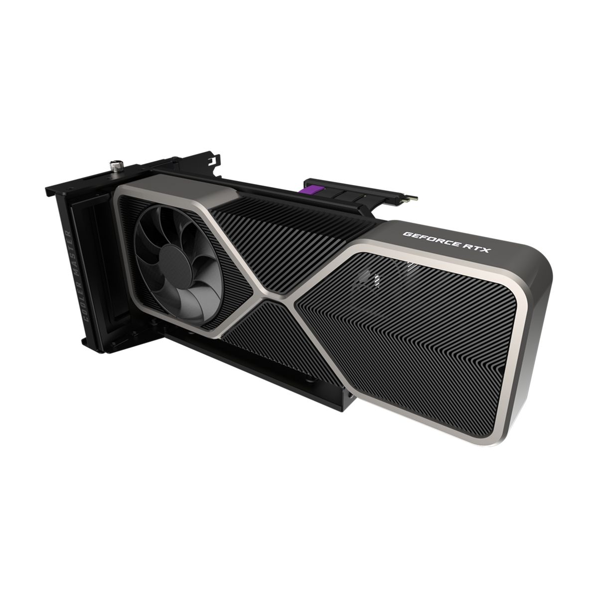 Cooler Master MCA-U000R-KFVK03 Gaming Grafikkartenhalter, Universal, 1x, PCIe 4.0, Schwarz/Grau, 12 V