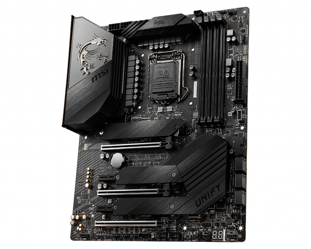 MSI MEG Z490 UNIFY Motherboard Intel Z490 LGA 1200 ATX