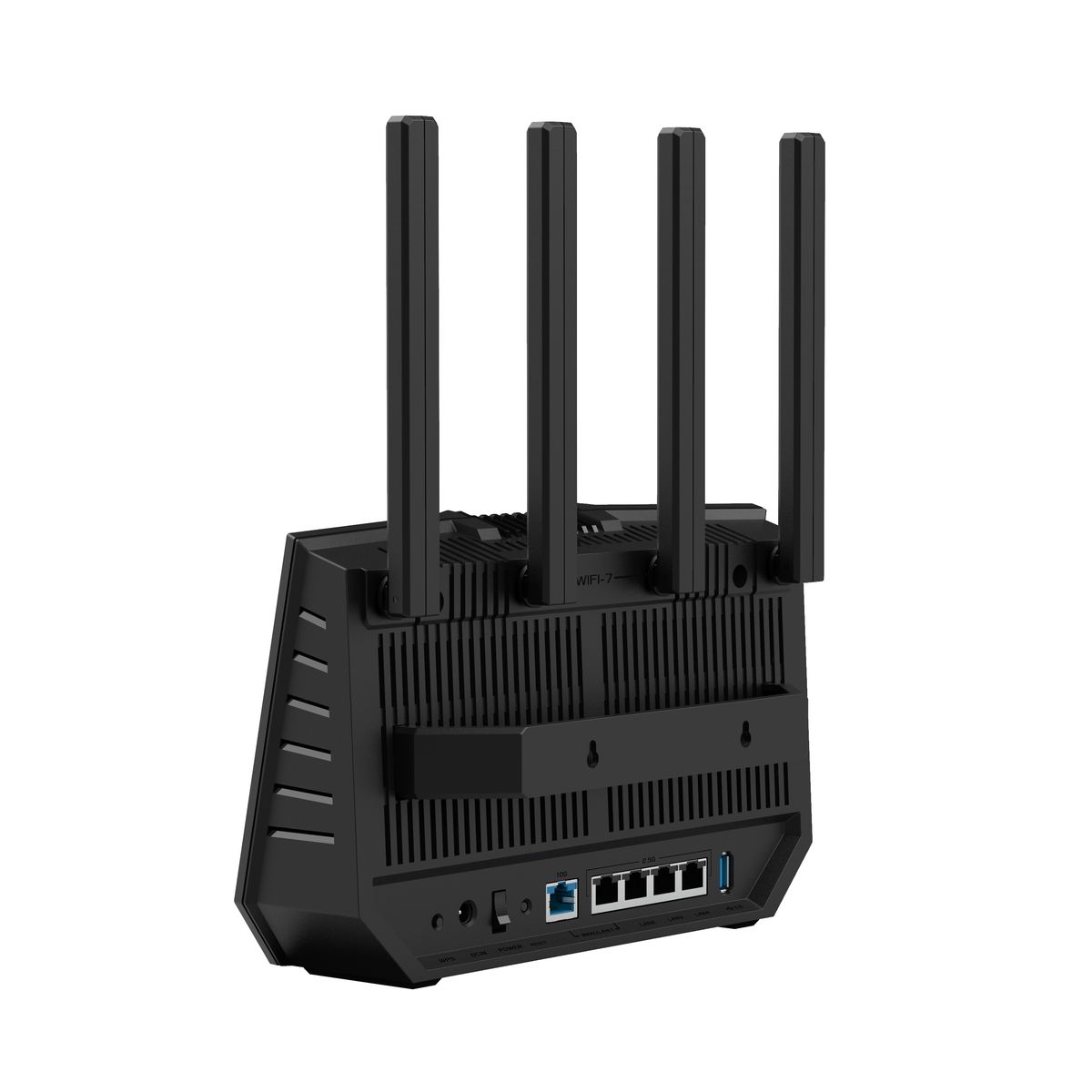 ASUS RT-BE92U WLAN-Router Tri-Band Wi-Fi 7 (2,4/5/6 GHz), 10 Gigabit Ethernet, 10G WAN/LAN, 4x 2.5G LAN, USB 3.2 Gen1, AiMesh, Schwarz